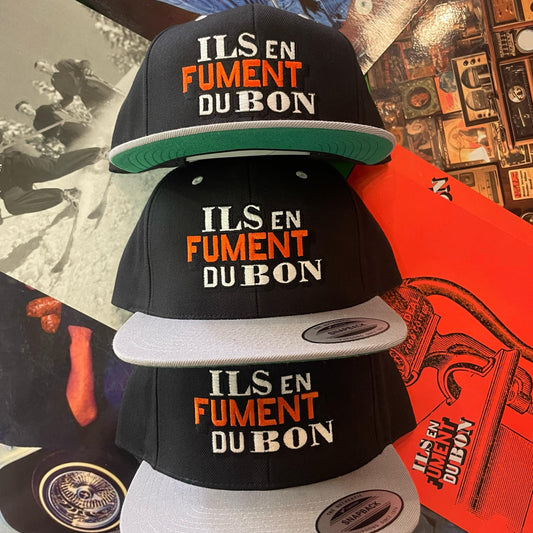 Casquette IFB noir avec palette grise